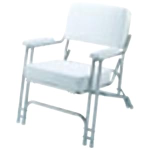 Garelick Eez-In 48106-61 Marine Chair with Weatherproof Sewn Cushion by