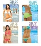 Shape - Bikini Body All Year-Round: Toning, Redefining, Abs, Your Butt, Hips, and Thighs Workout ** [4 DVD Pack]**