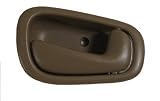 98 99 00 01 02 TOYOTA COROLLA CHEVROLET PRIZM INNER HANDLE LIGHT BROWN RH *