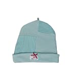 medi stripe & solid pieced beanie