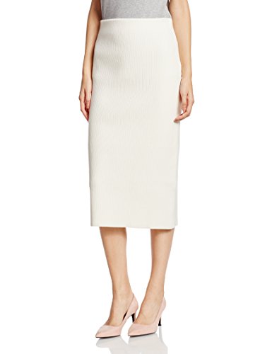 (ミラオーウェン)Mila Owen リブ編みシンプルニットスカート