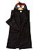 Angry Birds Black Hooded Fleece Wrap Blanket