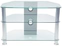 Iconic UKGL-2309 TV Stand - For Up To 42" LCD/Plasma TV's (3 Toughened Glass Shelves)