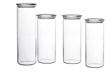 Bohemia Cristal  SIMAX Vorratsgl�ser-Set 4-teilig 093 006 041
