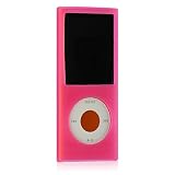 iPod Nano Silicone Case Package for Apple 4th Generation Magenta Hot Pink Skin Cover 4G 4 GB 8 GB 16 GB 16GB