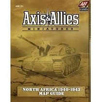 Axis & Allies Miniatures Game North Africa 1940-1943 Map Pack