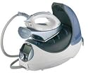 DeLonghi VVX 2200 Druckdampfbügelstation weiss/blau 5 bar kontinuierlich befüllbar Digitaldisplay maximal 2200 W