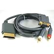 6 FT (1.8 m) Premium VGA Cable w/ Digital Optical Audio Port for Microsoft Xbox 360