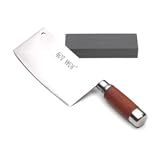 HOT WOK CLEAVER and SHARPENING STONE