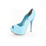 Chaussures Bleu Ciel et talon d�aiguille.40 Andres Machado