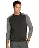 Perry Ellis Long Sleeve Merino Blend Raglan Crew Sweater