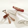 Canoe & Paddle Napkin Rings - Set of 4