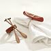 Canoe & Paddle Napkin Rings - Set of 4