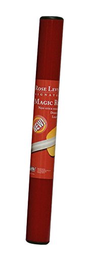 Rose Levy Beranbaum Signature Series Rose's Magic Non-Stick Rolling Pin, Red