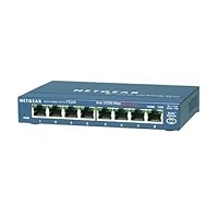 NETGEAR FS108 ProSafe 8-Port 10/100 Desktop Switch