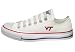 Converse Chuck Taylor All Star Lo Top Optical White Virginia Tech Logo Maroon Canvas