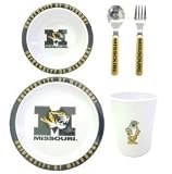 Missouri Tigers 5 Piece Children's Dinner Set