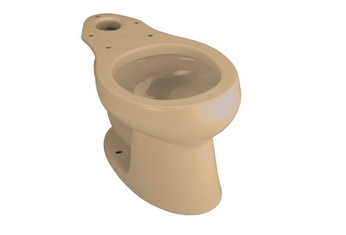 Buy KOHLER Wellworth Round-Front Toilet Bowl, Mexican Sand #K-4277-33