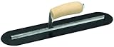 MARSHALLTOWN The Premier Line MXS81BFR 18-Inch by 4-Inch Blue Steel Finishing Trowel Fully Rounded w