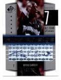 2004-05 SP Game Used All-Star Sigs #KG Kevin Garnett - Minnesota Timberwolves (Autographed - Serial #d 25) (Basketball Cards)