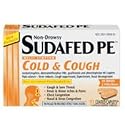 Sudafed PE Non-Drowsy, Multi-Symptom, Cold & Cough, Coated Caplets 10 ea