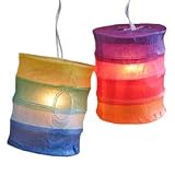 4-Color Rainbow Barrel String Light