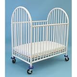 LA Baby Quality Arched Metal Crib by LA Baby