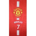 Manchester United FC Ronaldo Towel, Red
