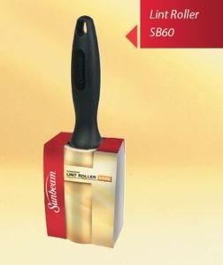 Sunbeam SB60 Lint Adhesive Garment Roller Cleaner