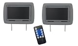 Farenheit 2 - 9.5 Pre-Installed Headrest - Gray