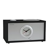 Tivoli Audio Dual Alarm Lautsprecher mit Uhr zu Model THREE schwarz/silber