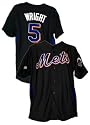 David Wright New York Mets Stance II Team Color Button-Front Jersey
