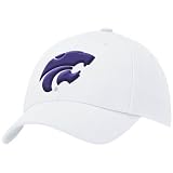 Nike Kansas State Wildcats White Swoosh Flex-Fit Hat