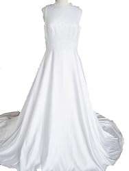Bridal Originals Sleeveless Wedding Gown White Sz 16, FL10