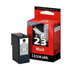 Lexmark 18C1523E 23 Tintenpatrone schwarz Standardkapazit�t 215 Seiten R�ckgabe