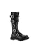 Men'S 20 Eyelet 5 Strap Steel Toe Knee Boot