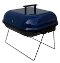 Sunncamp Deluxe Square Blue BBQ / Grill with Lid camping, caravan.