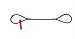 Liftall 1IEEX4 Eye and Eye Wire Rope Sling, 1" x 4