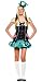 Tea Party Hostess Teen Junior Halloween Costume - Size Junior M/L, Dress Size 7-9