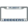 Los Angeles Dodgers Chrome License Plate Frame