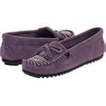 MINNETONKA 504T MOCCASIN PURPLE SIZE 8