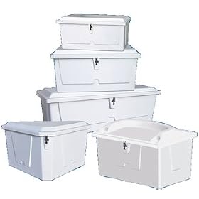 Taylor Made Products Stow 'N Go Standard Dock Box (24 x 85 x 22, Large) by