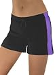 drawstring shorts with side stripe