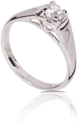 Fashion Plaza Women's Gift Mother's Day Engagement Ring with Cubic Zirconia R331 (9)