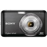 Sony DSC-W310 12.1MP Digital Camera with 4x Wide Angle Zoom with Digital Steady Shot Image Stabilization and 2.7 inch LCD (Black)