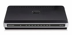 D-Link  DES-1108 Unmanaged 8-Port 10/100 Desktop Switch