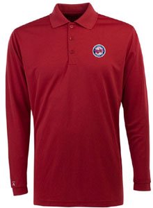 Minnesota Twins Long Sleeve Polo Shirt (Team Color) - X-Large