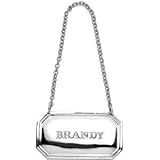 Review Carrs Of Sheffield  / Brandy Label In Sterling Silver By Carrs Of Sheffield