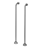 American Bath Factory F1080-SN Supply Lines in Satin Nickel