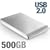 Seagate FreeAgent Go for Mac 500 GB USB 2.0 Portable External Hard Drive-Silver ST905003FJA105-RK